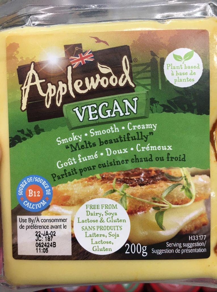 An image of applewood vegan cheese